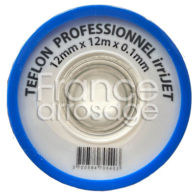 TEFLON PRO 12mmx12mx0.10 (PAQUET DE 10)