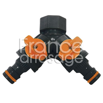 DERIVATION Y 2 SORTIES 3/4"