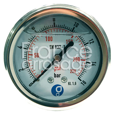 MANO AXIAL GLYC  0 - 16 bars