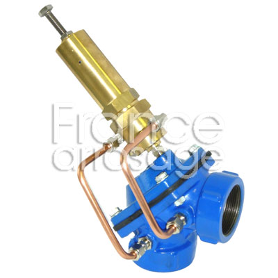 VANNE HYD 90° DECHARGE 3 FF