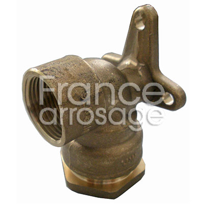 APPLIQUE MUR LAITON 25 x 3/4