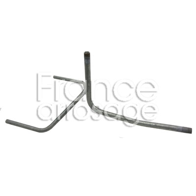 TRAINEAU LUGE GALVA 3/4 MM