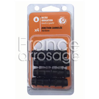 4 JONCTIONS CANNELEES 16 X 16