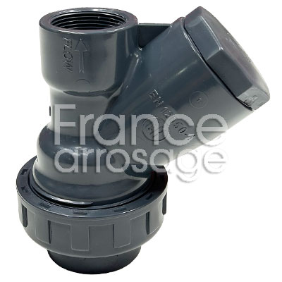 [30CBOU4242H] CLAPET BOULE PVC 1 1/4 FF