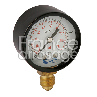 [30MANR0600H] MANO RAD SEC  0 - 6 bars