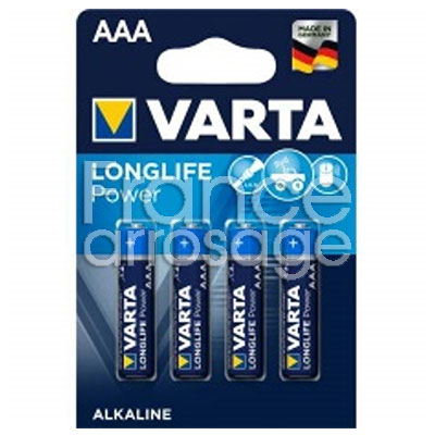 [81PILR30BL] PILE LR3  AAA VARTA POWER (x4)