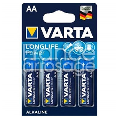 [81PILR60BL] PILE LR6  AA VARTA POWER (x4)